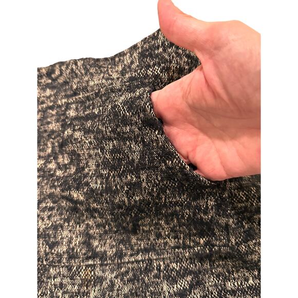 Stone Cold Fox Geary Wool Tweed Shorts Front Pocket Black White, size 1 - Picture 7 of 12